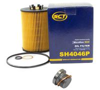 Filtro Olio Sh 4046 P Tappo Scarico per BMW 5er E60 6er E63 7er E65 E66 E67 X5