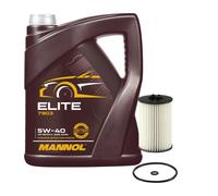 Filtro Olio SH 4088 L MANNOL Elite 5W 40 Olio Motore 5 Litri per Audi