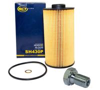 Filtro Olio SH430P + Tappo Scarico per BMW 5er E34 Toruing 7er E32 8er E31 850i