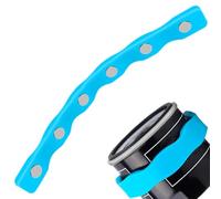 Filtro olio- silicone 22x2x0,5 cm | Auto da filtro a olio con forte filtér мagnetico, magnetizzatore riutilizzabile rimovibile, magnete del motore ADSORBS IMPURITÀ IRONA - Magnetico Ormy Filtér per ve