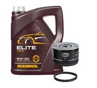 Filtro Olio SM 101 MANNOL Elite 5W-40 Olio Motore 5 Litri per Renault