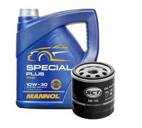 Filtro Olio SM 105 con MANNOL 7512 Special Plus SAE 10W 30 Olio Motore 4 Litri
