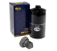 Filtro Olio SM122 + Tappo Scarico Olio per VW Lt 28-35 Bus Box 40-55 Pritsche