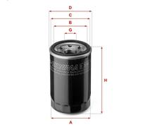 Filtro olio SOFIMA S 3596 R per 4C (960_) 1.8 2013-202