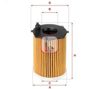 Filtro olio SOFIMA S 5128 PE LANCIA YPSILON (312_) 0.9 2011-2018