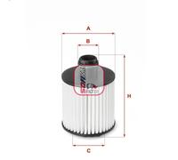 Filtro olio SOFIMA S 5139 PE per ALFA ROMEO MITO (955_) 1.3 2009-2018