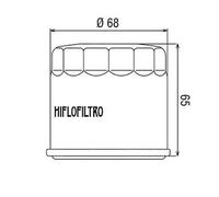 FILTRO OLIO SUZUKI DL 1000 V-STROM 2002-2010 HIFLO HF138
