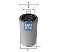 Filtro olio UFI 23.164.00 per AUDI A4 1.9 TDI