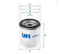 Ufi Filters 23.284.00 Filtro Olio Motore per Auto