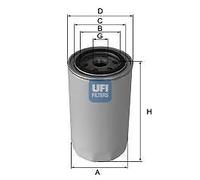 Filtro olio UFI 23.446.00 VOLVO FL 6 FL 608