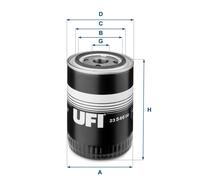 Filtro olio UFI 23.546.00 per IVECO DAILY V Furgone 3 2011-2014