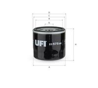 Filtro olio UFI 23.575.00 per VW POLO 1.0 TSI