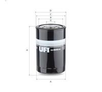Filtro olio UFI 23.809.00