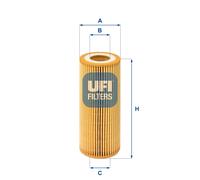 Filtro Olio UFI 25.048.00 Per BMW