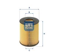Filtro Olio UFI 25.077.00 Per LEXUS, TOYOTA