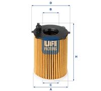 Filtro Olio UFI - 25.128.00