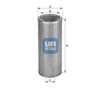 Filtro olio UFI 25.563.00 PER IVECO EuroTrakker MP 260 E 31 HB Cursor