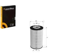 Filtro olio V014 VASCO DAVID VASCO