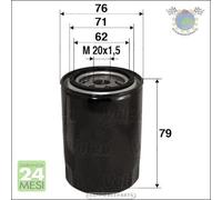 Filtro olio Valeo per ALFA ROMEO SPIDER GTV 166 156 155 147 146 145 GT FIAT BAR