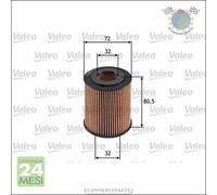 Filtro olio Valeo per BMW Z4 E85 2.0 X3 E83 X1 E84 sDrive 5 E61 520 E60 3 E93 3