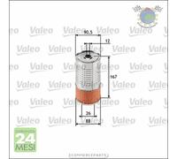 Filtro olio Valeo per DAEWOO KORANDO REXTON MUSSO MERCEDES CLASSE S 350 G 350Tu