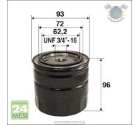 Filtro olio Valeo per LDV CUB NISSAN PATHFINDER BLUEBIRD ALMERA I X-TRAIL VANET