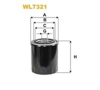 Filtro olio WIX WL7321