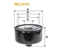 Filtro olio WIX WL7414