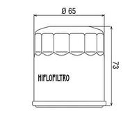 FILTRO OLIO YAMAHA YZF R7 1999-2001 HIFLO HF303