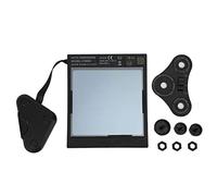 Filtro oscurante automatico Lente per saldatura solare Casco per saldatura in abs Din5-13 Schermo scuro Schermo trasparente Din4 con sensore ad arco ad alta sensibilità e sonda