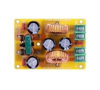 Filtro passa basso DC LC 2A 4A 10A 20A Filtro interferenza elettromagnetica EMI 50V for filtraggio rumore amplificatore auto(10A)