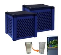 Filtro per abbeveratoio Pure Cube 2.0 Pure Cube Water Trough Filter 2.0, Eco-Aquarium Water Trough Purifier Cube Activated Carbon Filter Media Honeycomb For Fish Tanks, Horse Troughs(2pcs)
