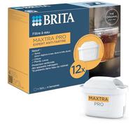 Filtro dell'acqua BRITA MAXTRA PRO Limescale Expert pack semestrale da 12 filtri - NUOVA GENERAZIONE FILTRI - Ideale per bevande calde e protezione contro il calcare per macchine da caffè e