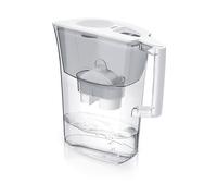 Laica Prime Line Caraffa Filtrante Acqua E 1 Cartuccia Filtrante Acqua Bi-Flux 30 Giorni - Caraffa Filtrante Prime Elegance con Coperchio A Riempimento Rapido, capacità Totale 3 L, Acqua Filtrata 2 L