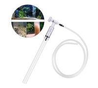 Filtro per acqua per sifone per acquario con sifone in ghiaia per acquario