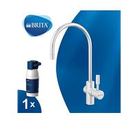 Brita mypure P1 Filtro per acqua sotto il lavandino Blu, Bianco