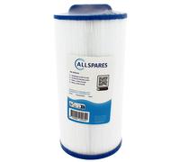 AllSpares Filtro Whirlpool, filtro piscina, cartuccia filtrante Spa per Rising Dragon RD35 | Pleatco PWW50S | Darlly SC779 | 40372 | Aquavia | Magiline | 130 x 260 mm | manico | filettatura grossa 38