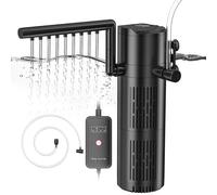 Filtro per Acquario con chiarificatore UVC 6W Pompa Acquario Integrata Filtro