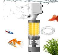 Filtro per Acquario - Filtro Meccanico Silenzioso Per Pesci, Per Acquari Multistadio Silenzioso Per Acqua Acqua Salata Barriera Corallina Tartarughe Betta Gamberetti Piante Alghe E Stagno