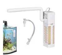Filtro per Acquario - Silenzioso Compatto Regolabile Multifunzionale,Pompa Filtro Sommersa,per Laghetto Fontana Giardino Tartaruga Betta Acquario Marino Manutenzione Chiarezza Gamberetti