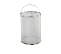 Filtro per alimenti in acciaio inox cestello per friggere cucina pasta | Cestello filtrante per frutta e verdura in rete per pasta, frittura e setaccio (22 cm)
