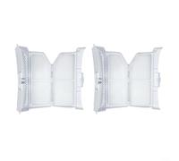 Filtro per asciugatrice, filtro lanugine in plastica bianca per Bosch, Siemens, Avantixx, Constructa IQ300, IQ500, IQ700, per modelli ISensoric Dryer 752387 (confezione da 2)