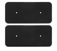 Filtro per asciugatrice Hoover Candy 40006731, Fagor House to House Ostein, 275 x 125 mm, filtro in spugna, filtro tappetino, asciugatrice a condensa (Nero, 275 * 125 * 10cm-2 pezzi)