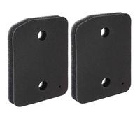 Filtro per asciugatrice Miele 9164761, sottile,207 x 157 x 30 mm, Filtro per Pelucchi in Schiuma/Filtro per lanugine può essere usato al posto del filtro Miele 9164761 (Set da 2)