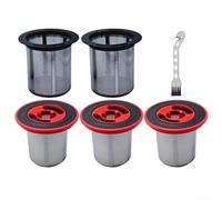 Filtro per aspirapolvere senza fili Bosch Unlimited Series 7 - 12040193 per BKS711XXL BBS711W - Sistema di filtraggio lavabile e riutilizzabile - Pre-filtro in acciaio inox (B)