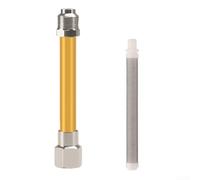 Filtro per asta di prolunga per utensili a spruzzo con rete in acciaio inossidabile che fornisce una filtrazione robusta e una facile manutenzione per risultati di verniciatura uniformi (oro 60)