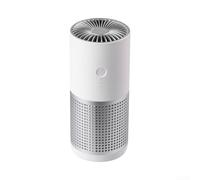 Filtro per auto facilmente utilizzabile alimentato tramite USB che pulisce l'ambiente da polvere e sostanze chimiche nocive (bianco)