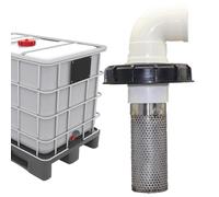 Filtro per barile d'acqua, tappo per tubo di pioggia, tappo per secchio per pioggia per foglie morte