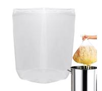 Filtro per birra fredda: manicotto di estrazione lavabile, schermo micron resistente | Grande contenitore per macerazione, supporto per la lavorazione del mosto di birra, attrezzatura ecologica per la