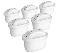 Filtro per Bollitore, Filtri per Acqua Rubinetto Compatibile con Brita Maxtra+, Maxtra Plus, Mavea, Anna Duomax, Riduce Cloro, Calcare, Metalli Pesanti 6 Pezzi